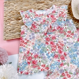 HM Baby 2-piece Cotton Set White/floral