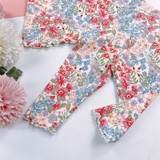 HM Baby 2-piece Cotton Set White/floral