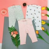 HM 3-pack leggings white/butterflies