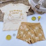 HM Baby Cotton shorts Palm trees