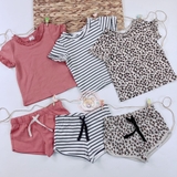 HM Baby 3-pack cotton T-shirts Leopard