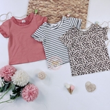 HM Baby 3-pack cotton T-shirts Leopard