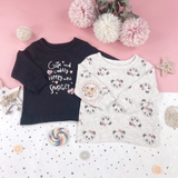 GEORGE Pink Panda Print 2-Pack Sweatshirts