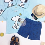 H&M T-shirt and Shorts Snoopy Dog