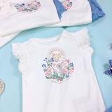 H&M 2-piece cotton set bunny floral