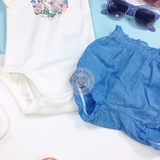 H&M 2-piece cotton set bunny floral