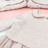 TU Pink Jersey Dress & Tights