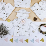 TU Peter Rabbit Print Hooded Cardigan