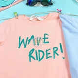 H&M 3-pack Cotton T-shirts Wave Rider