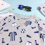H&M 3-pack Cotton T-shirts Football