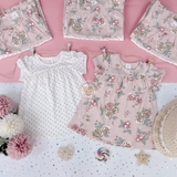 HM BABY Bib Overall Dress and Top Black Cat