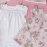 HM BABY Bib Overall Dress and Top Black Cat