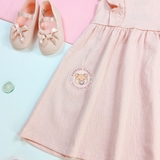 H&M Ruffle-trimmed Dress Light pink