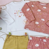 GEORGE Baby Pink Printed Long Sleeve Pyjamas 2 Pack