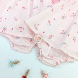 MATALAN Girls Sleeveless Dress & Knickers Set