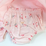 MATALAN Girls Sleeveless Dress & Knickers Set