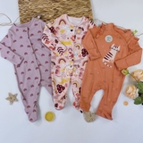 TU CLOTHING Baby Cat & Dog Print Sleepsuit 3 Pack