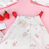 MATALAN Girls Sleeveless Dress & Knickers Set