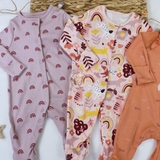 TU CLOTHING Baby Cat & Dog Print Sleepsuit 3 Pack