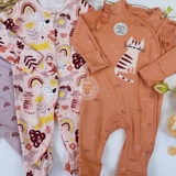 TU CLOTHING Baby Cat & Dog Print Sleepsuit 3 Pack