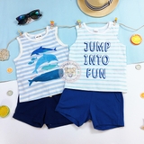 H&M 2-piece Cotton Set Jump Into Fun