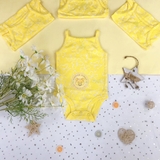 CARTERS Baby Yellow Butterflies Bodysuit