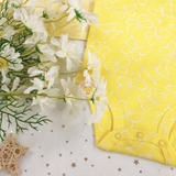 CARTERS Baby Yellow Butterflies Bodysuit