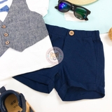 H&M 2-piece Set Dark blue/striped