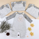 TU Dungarees & Dinosaur Doodle Bodysuit