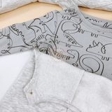 TU Dungarees & Dinosaur Doodle Bodysuit