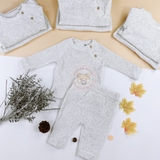 TU Grey Ribbed Velour Set