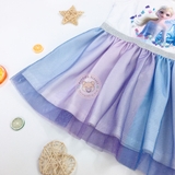 H&M Dress with Tulle Skirt White/Frozen