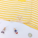 H&M Pocket-detail T-shirt Yellow/koala
