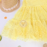 H&M Tulle Dress Light yellow