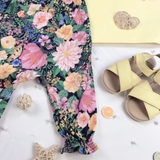 HM Baby Smocked floral romper suit