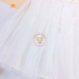 HM Tulle Dress and Hairband White/flowers