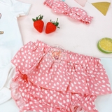 H&M 3-piece Jersey Set Pink/Bambi