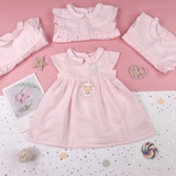 NEXT Baby Pink Linen Dress