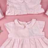 NEXT Baby Pink Linen Dress
