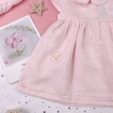 NEXT Baby Pink Linen Dress