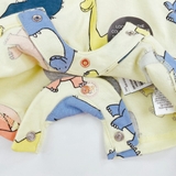 M&S Baby Pure Cotton Dinosaur Romper
