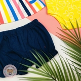 CARTERS 3-Piece Striped Little Short Set