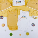 NEXT Baby 2 Pack Short Sleeve Bodysuits Bright Home Grown