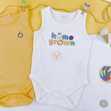 NEXT Baby 2 Pack Short Sleeve Bodysuits Bright Home Grown
