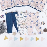 TU Floral & Teal Leggings 3 Pack