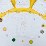 NEXT Baby 3 Pack Short Sleeve Bodysuits White
