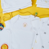NEXT Baby 3 Pack Short Sleeve Bodysuits White