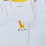 NEXT Baby White 4 Pack Character Vests