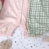 GEORGE Baby Pink Frill Trim Printed Rompers 3 Pack