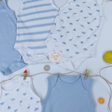 TU CLOTHING Baby Dinosaur Sleeveless Bodysuit 5 Pack